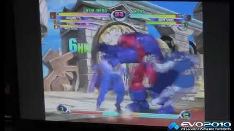 Evo 2K10 MvC2 Pool Match 10 MegamanDS vs Clockw0rk