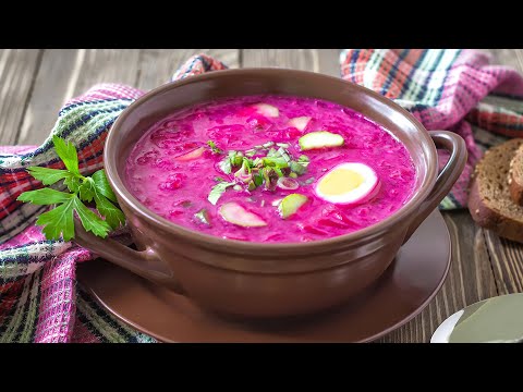 Вкусно всегда, а летом особенно! 4 холодных супа со свеклой, которые станут любимыми. И еще бонус!