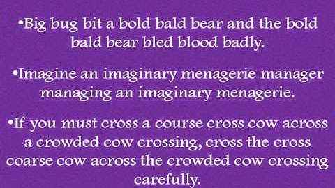 Literary Term: Alliteration