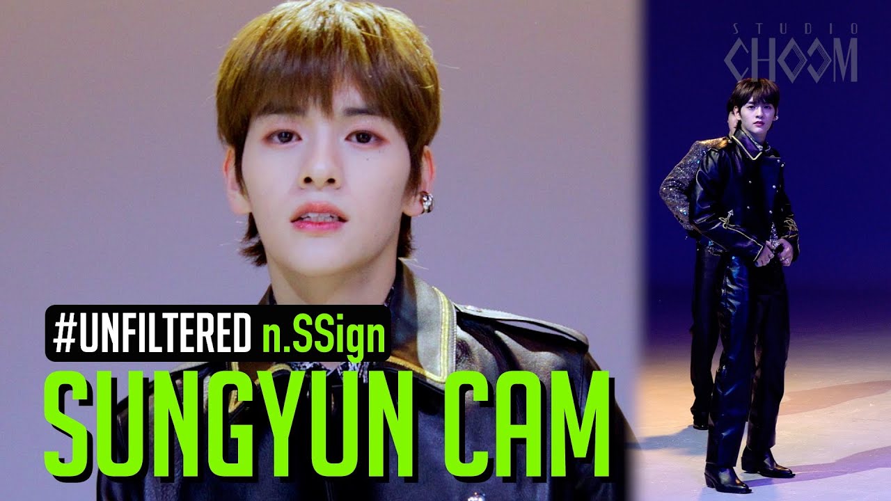 UNFILTERED CAM] n.SSign SUNGYUN(성윤) 'Happy &' 4K | BE ORIGINAL