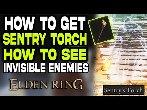 Sentry Torch Location in Elden Ring | How to See Invisible Enemies! How To Find Hermit Merchant's