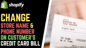 How to Edit Store Name & Phone Number That Appears on Customer