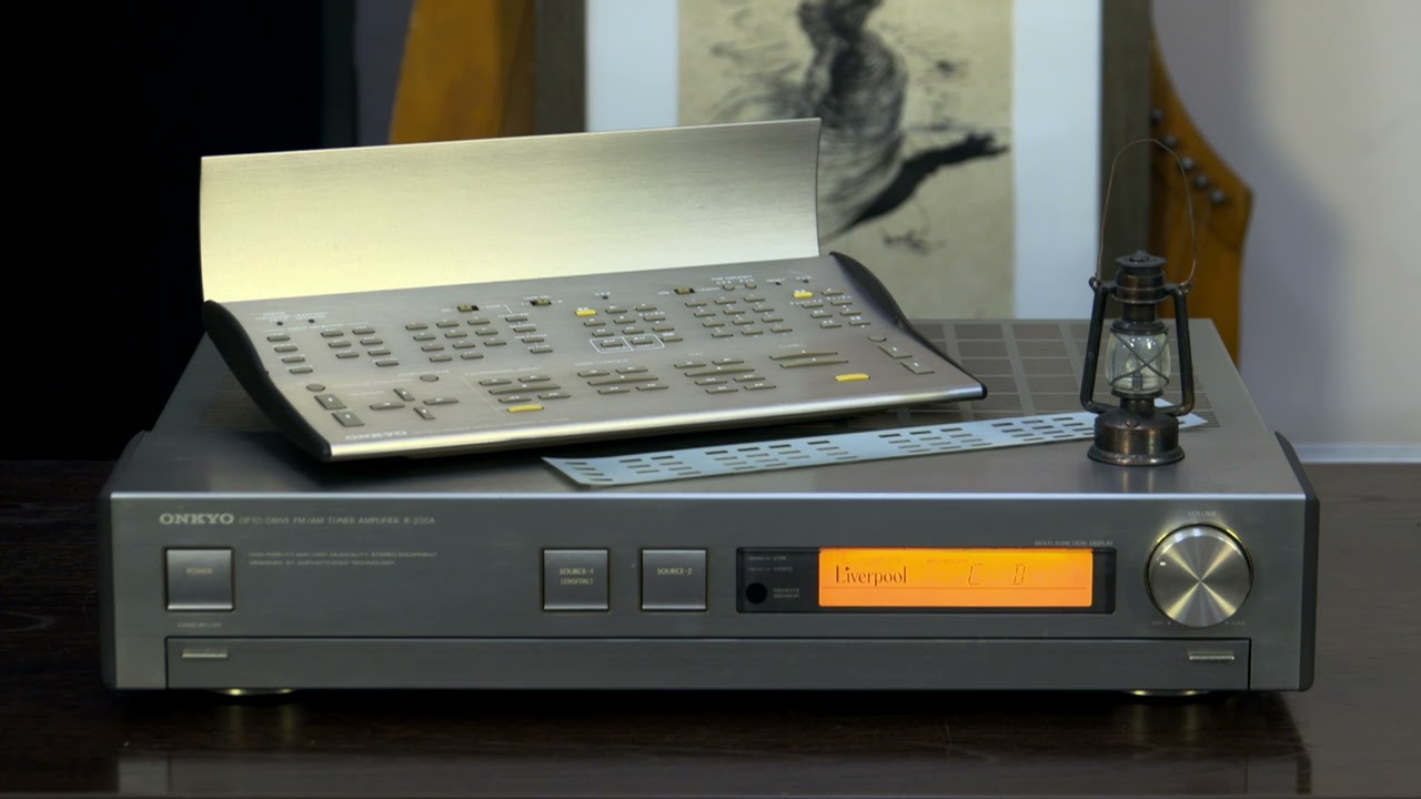 【良品】ONKYO Liverpool R-200A チューナーアンプ ONKYO オンキョー Liverpool R-200A チューナーアンプ : ぽ