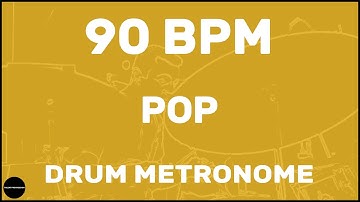 Pop | Drum Metronome Loop | 90 BPM