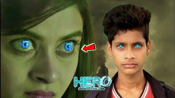 Hero Gayab Mode on Ring and eye glow effect | Evil Eye Effect Hero Gayab mode on