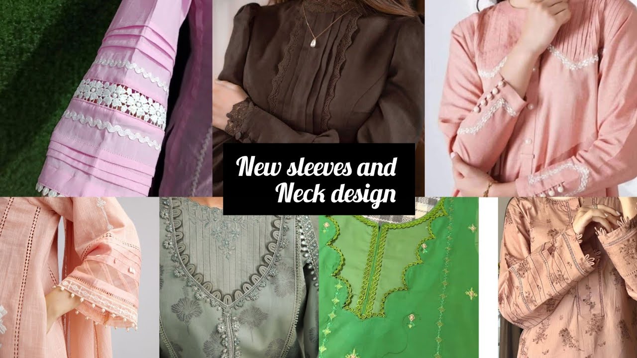 New neck and sleeves design for winter suit simple Younique design ideas...