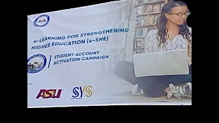 E-She training instructions on how to create an account and sign up for the entire course