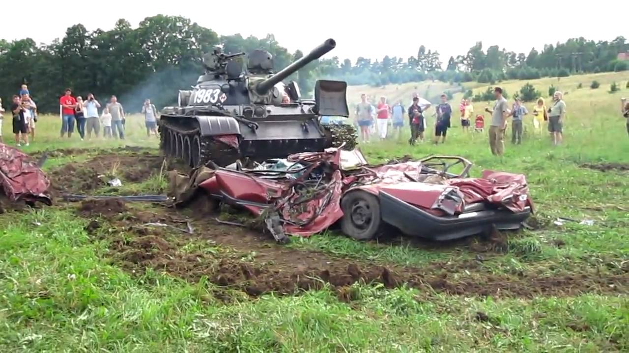 Tank Crash Mrągowo Piecki July 2010 [HD] YouTube