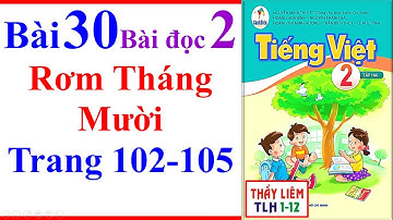 Tiếng Việt Lớp 2 Bài 30 | Rơm Tháng Mười | Trang 102 - 105 | Cánh Diều | Bài Đọc 2 | Tập 2