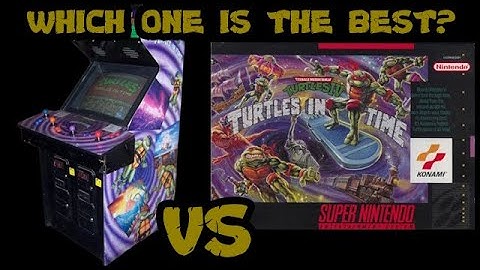 Which Version of Turtles in Time is The Best? Arcade VS SNES