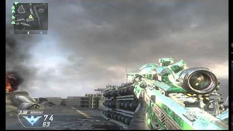 Carrier Suicide : Call of Duty BO2 TDM Trickshotting