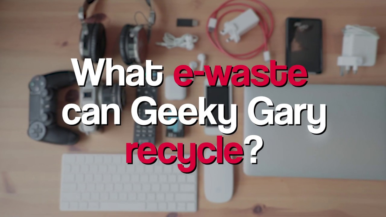 Hold That Trash What Can Geeky Gary Recycle Youtube