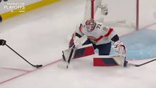 Sergei Bobrovsky says NO to Pastrnak on a breakaway in game 6 vs Bruins (17 may 2024)