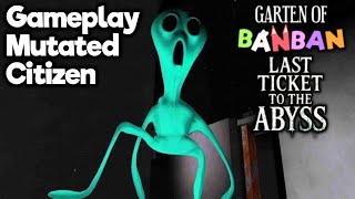 Garten of Banban 9 Gameplay - Meeting the Mutated Citizen (Fangame)