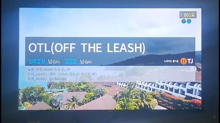 OTL(OFF THE LEASH) - 루피, 오선, JP 일반인 노래방 커버