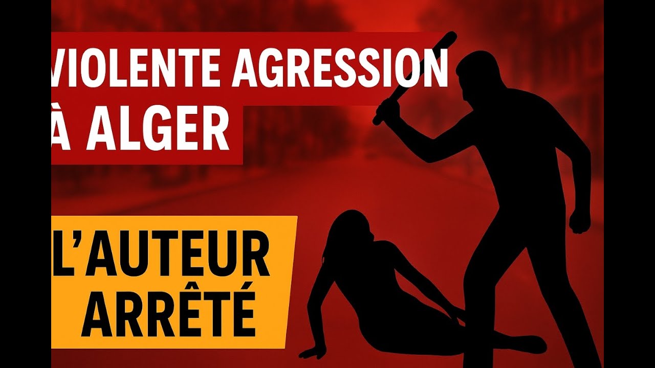 Choc à Alger, une femme agressée en pleine rue, l’agresseur arrêté grâce à une vidéo virale