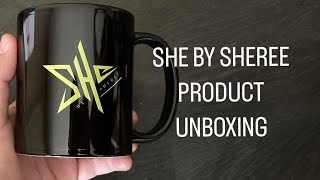 She by Sheree mug unboxing and review