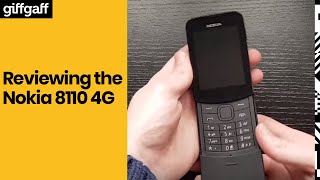 Nokia 8110 4G | Phone review | giffgaff