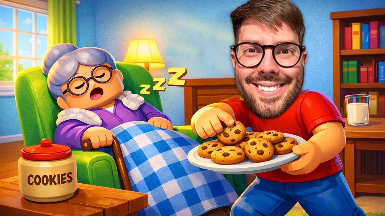 ΚΛΕΒΩ ΤΑ ΜΠΙΣΚΟΤΑ ΤΗΣ ΓΙΑΓΙΑΣ ΣΤΟ ROBLOX!!