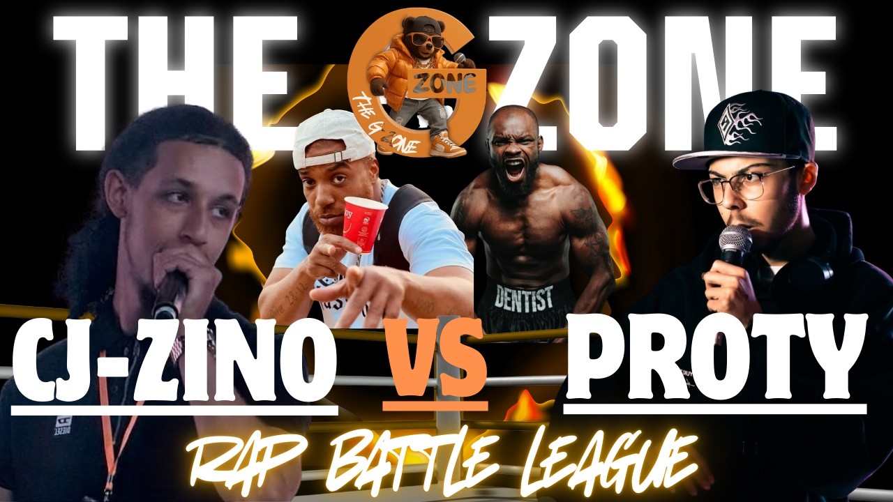 CJ ZINO VS PROTY - THE GZONE RAP BATTLE LEAGUE