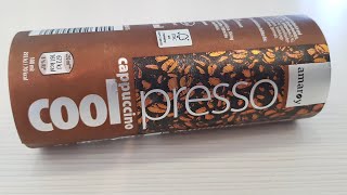 Amaroy cool presso cappuccino coffee 2020 Unboxing Product Opening