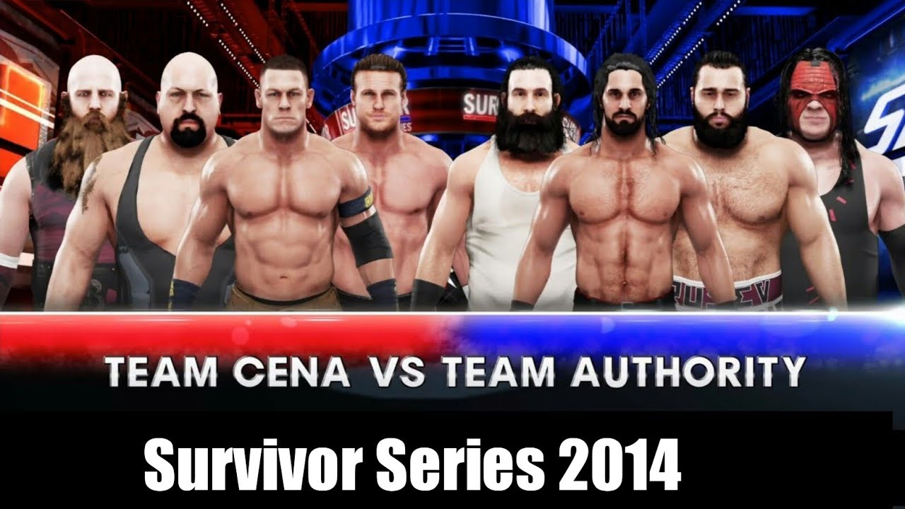 WWE 2K19 Team Cena vs The Authority Survivor Series 2014