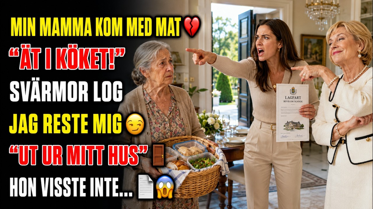 Min mamma kom från landet med kassar fulla av grönsaker och nyfångad fisk, bara för att få träffa sitt barnbarn. Men innan hon ens hunnit slå sig ner blev hon utskäld av min svärmor och beordrad...
