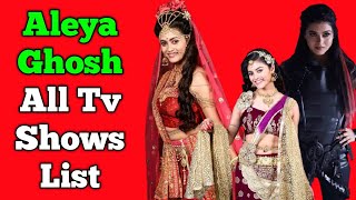 Aleya Ghosh All Tv Serials List || Indian Television Actress || Hero Gayab Mode On, Radha Krishn