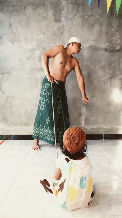 Viral wayang orang lucu niruin masngger #wayang  #viral #unescoworldheritage