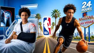 I TRIED PLAYING BASKETBALL FOR THE FIRST TIME IN 8 MONTHS...|THE RETURN OF ROAD TO NBA