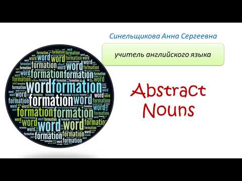 Abstract Nouns/Suffixes -ness,-hood,-ity, -ation,- ship, -age, -ment