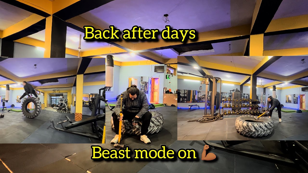 back to gym after long break | बैक तो जिम आफ्टर लाँग ब्रेक | gym mai aj ...