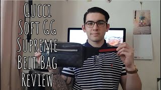 gucci supreme gg belt bag