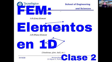 Mec4.2: Elementos 1D en FEM