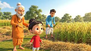 Where does food come from? | Guroo & Adi — Indian Stories for Toddlers | Guroo Cool screenshot 5