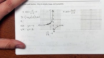 Graphing Rational Functions Part 2