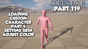 Souls Like Tutorial Part 119 | Loading Skin Adjust Color | Unreal Engine 5