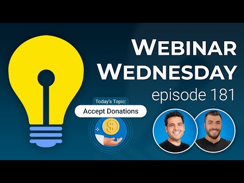 Accept Donations on