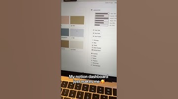Notion dashboard