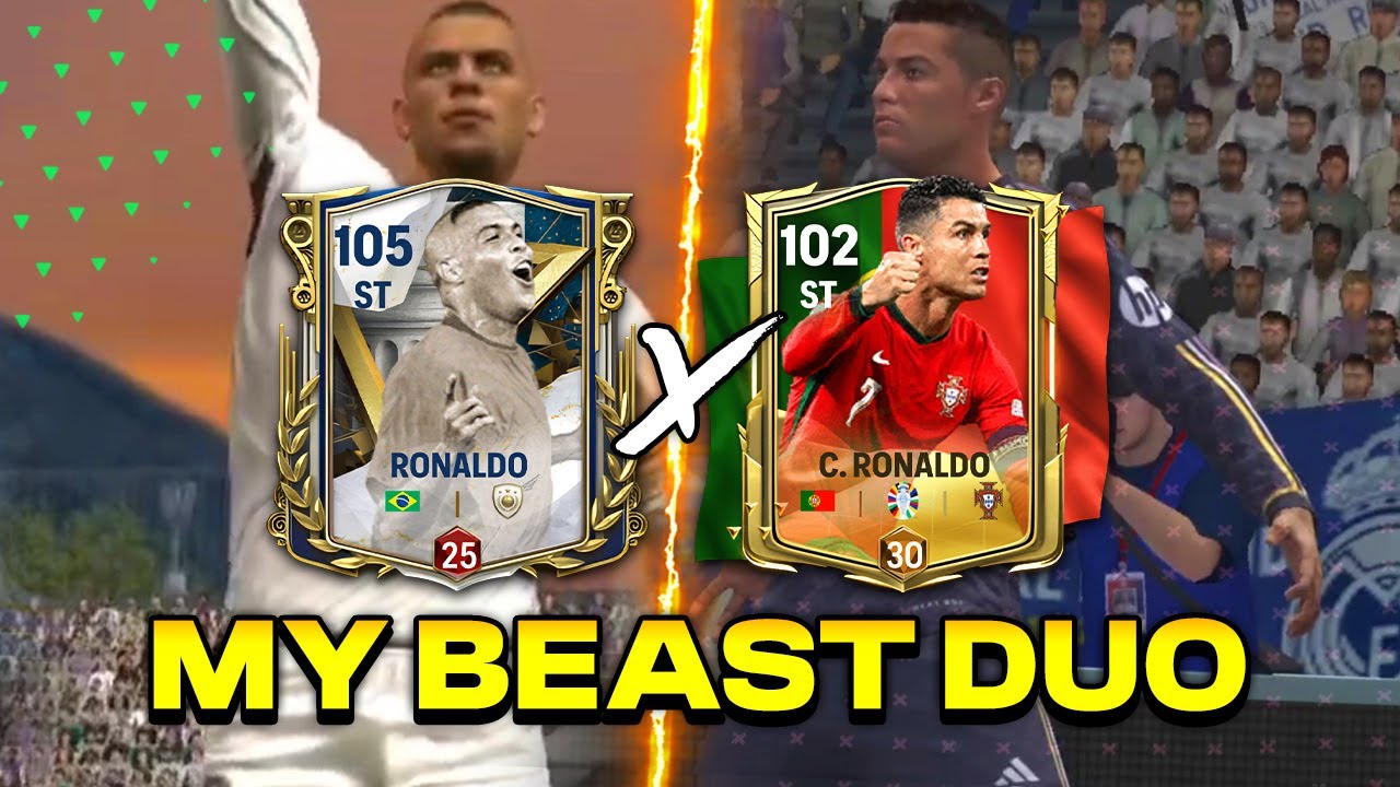 MY BEAST ST-DUO🌟 R9xCR7💀 DUO DOMINATION🔥 Dominating H2H Players With