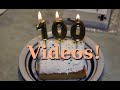 My 100th video! Have the cake! Watch a montage!