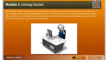 Administrative Office Procedures - Module 1