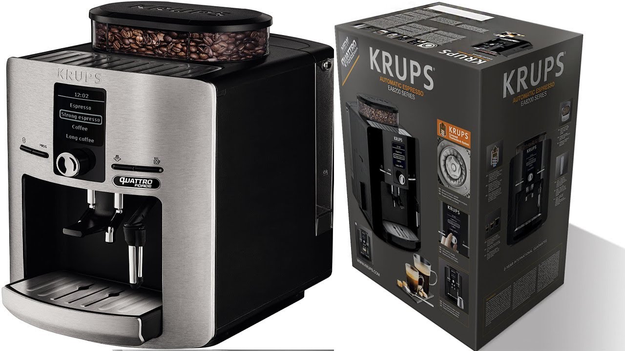 🔴Krups Espresseria Quattro Force - Cafetera Superautomática 15 Bares,  Molinillo Metálico Profesional - YouTube