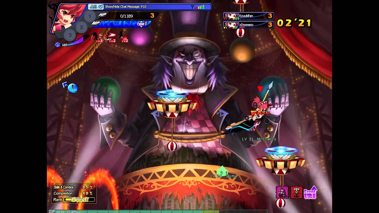 T.C.C. Plays: Grand Chase Nightmare Circus Event