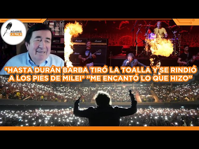HASTA DURÁN BARBA TIRÓ LA TOALLA Y SE RINDIÓ ANTE MILEI TRAS FALLAR SUS PRONÓSTICOS: "ME ENCANTÓ"