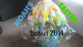 WHAT'S IN NOAH'S EASTER BASKET 2014