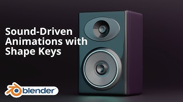 Sound-Driven Animations with Shape Keys in Blender
