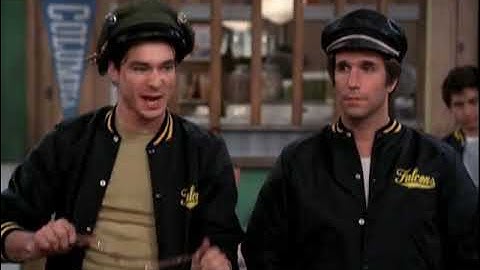 Fonzie meets Richie - Happy Days
