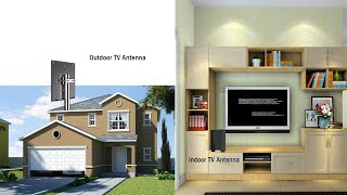 HD Digital TV Antenna Support DVB T2 ATSC ISDBT OutdoorIndoor Antenna TV Signal Amplifier