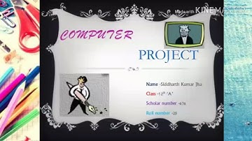 CBSE Class 12th Computer Project |Computer Project for Class 12th |Computer Investigatory Project